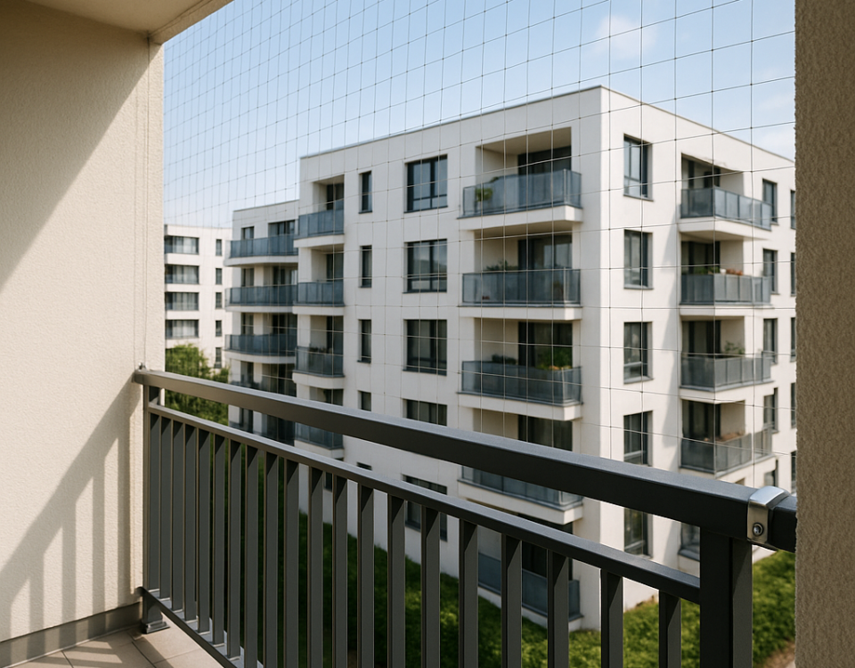 Sieť proti vtákom na balkón: účinné riešenie na ochranu balkóna pred znečistením - 2